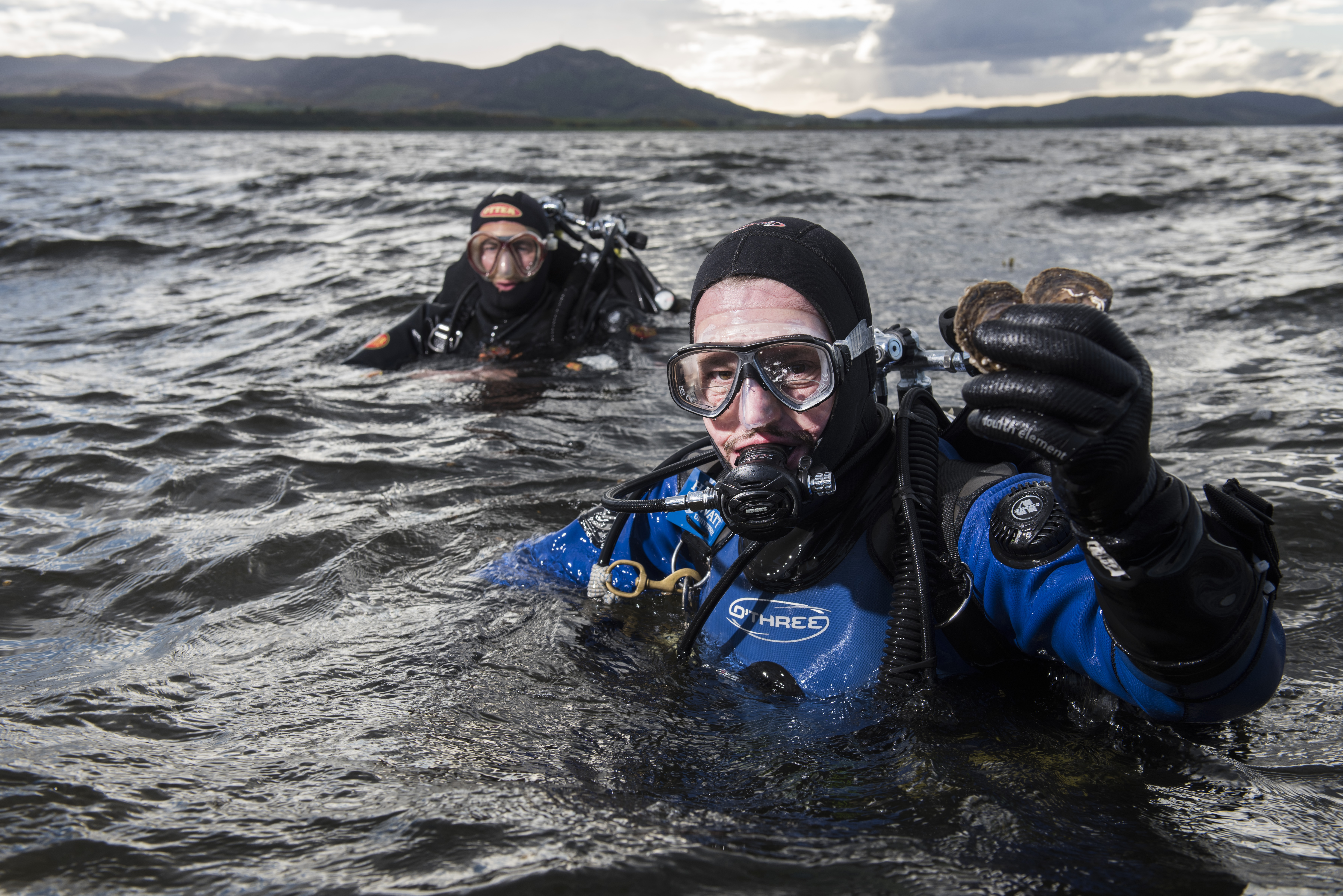 DEEP Oyster fishing on Dornoch Firth